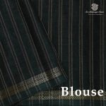Fancy Tussar Sarees - Bottle Green SASFS38907 - Image 3