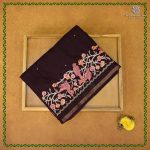 Fancy Tussar Sarees - Brownish Burgundy SASFS38908