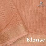 Fancy Tussar Sarees - Dark Peach SASFS38917 - Image 3