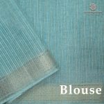 Fancy Tussar Sarees - Light Blue SASFS38919 - Image 3
