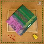 Semi Silk Cotton Printed Sarees – Dual Shade Lilac SASPC38933