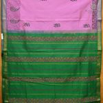 Semi Silk Cotton Printed Sarees – Dual Shade Lilac SASPC38933 - Image 2