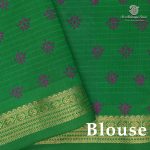 Semi Silk Cotton Printed Sarees – Dual Shade Lilac SASPC38933 - Image 3