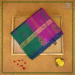 Semi Silk Cotton Printed Sarees – Dual Shade Green SASPC38935