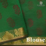 Semi Silk Cotton Printed Sarees – Dark Mauve Pink SASPC38942 - Image 3