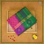 Semi Silk Cotton Printed Sarees – Dual Shade Rani Pink SASPC38946