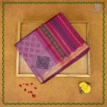 Semi Silk Cotton Printed Sarees – Dark Onion Pink SASPC38950
